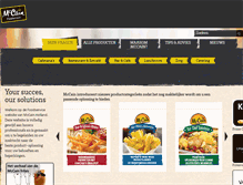 Tablet Screenshot of mccainfoodservice.nl